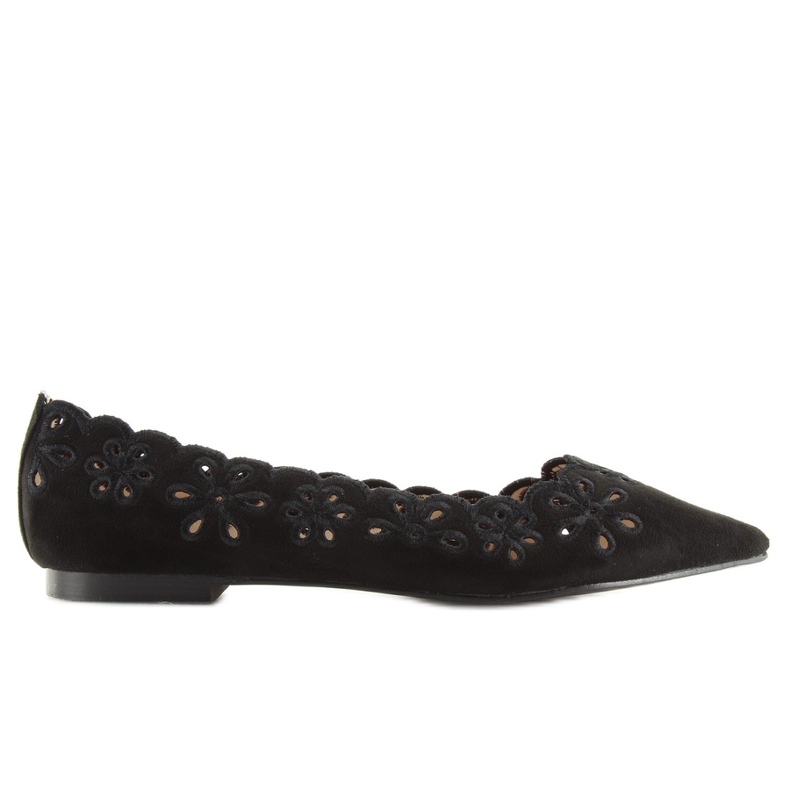 Ballerine traforate nere Lt99P nere nero