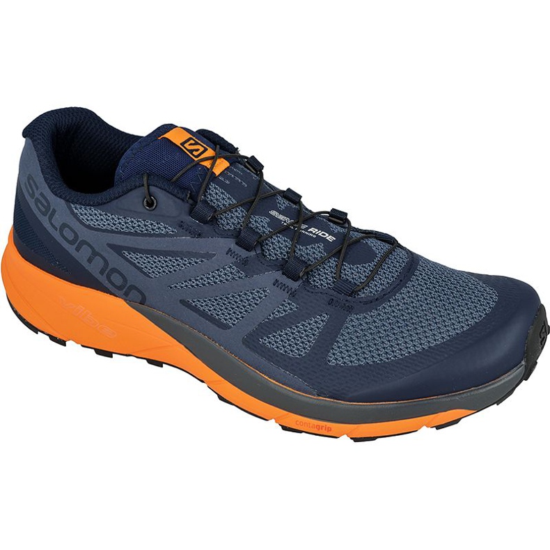 Scarpe da corsa Salomon Sense Ride M blu navy