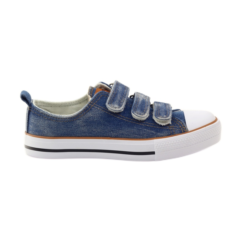 American Club Sneaker americane in dk jeans blu