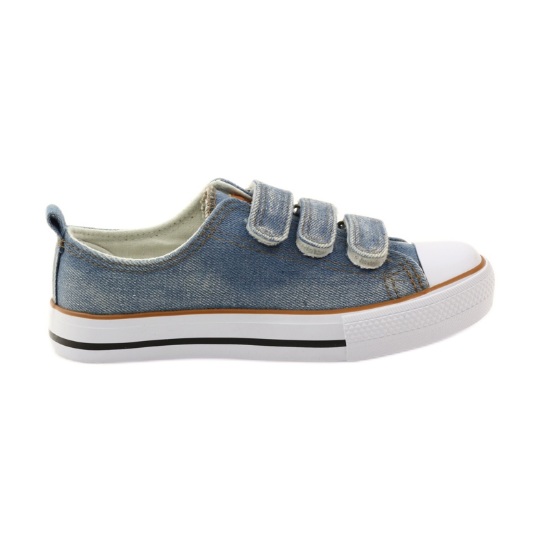 American Club Sneaker americane in denim blu
