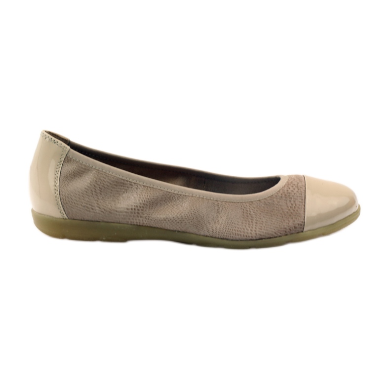 Ballerine donna Caprice 22152 pelle beige