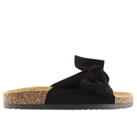 Ciabatte Da Donna Su Sughero Nere Ck02 Nere nero