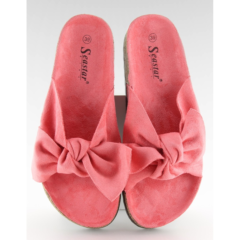 Ciabatte Da Donna Su Sughero Rosa Ck02 Corallo