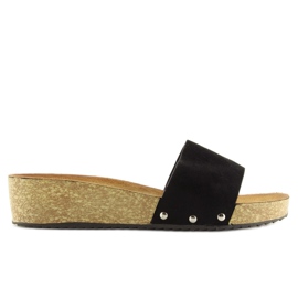 Ciabatte nere da donna nere CK05P nere nero