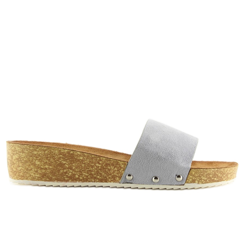 Grigio Pantofole da donna grigie CK05P grigio