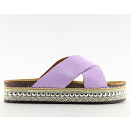 Ciabatte da donna viola CK15P Viola