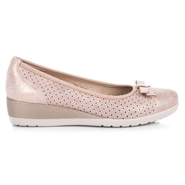 Vinceza Ballerina con fiocco rosa