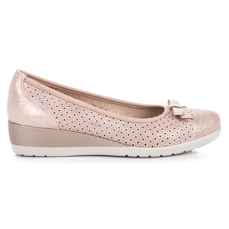 Vinceza Ballerina con fiocco rosa