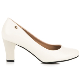 Vices Décolleté beige chiaro sul montante