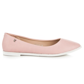 Vices Ballerine rosa con strass