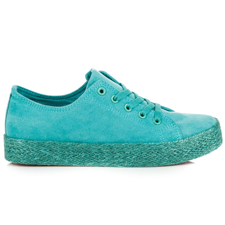 Kylie Espadrillas turchesi verde