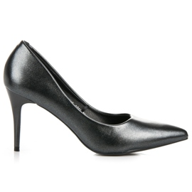 Vinceza Eleganti tacchi perlati nero