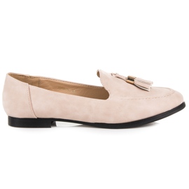 Vices Mocassini con frange marrone