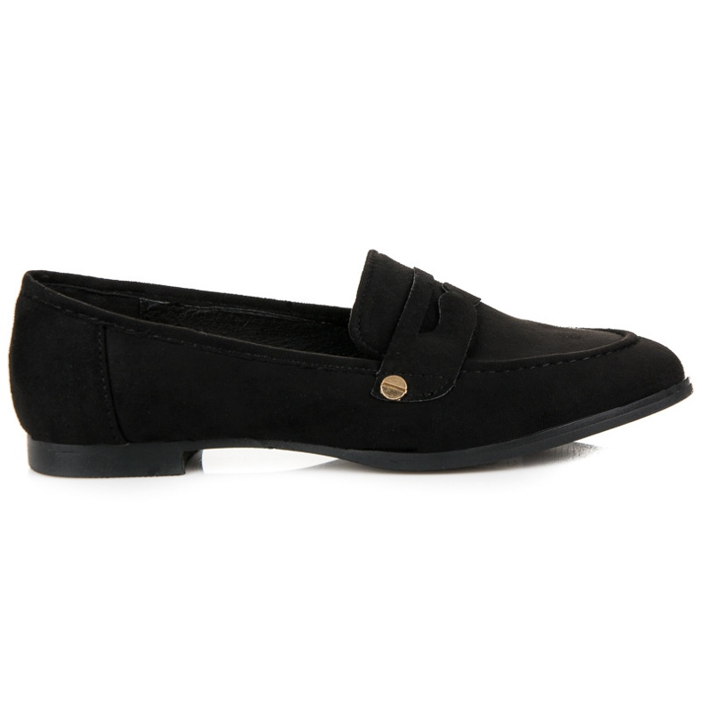 Seastar Mocassini in camoscio nero