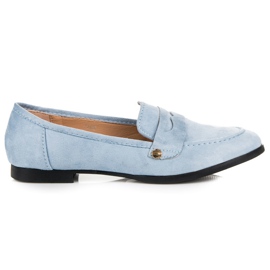 Seastar Mocassini in camoscio blu