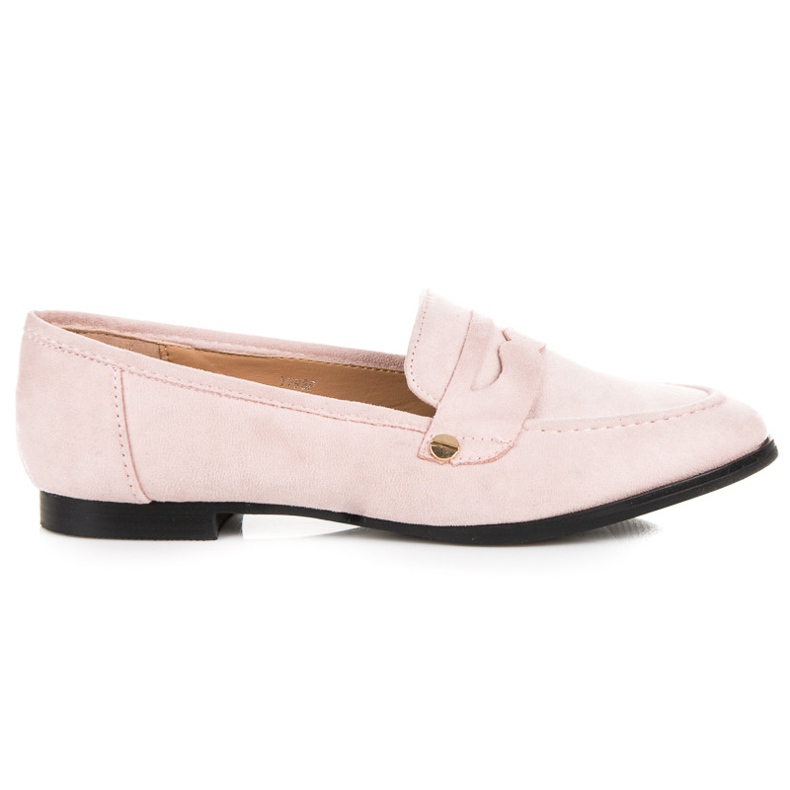 Seastar Mocassini in camoscio rosa