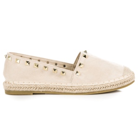 Seastar Espadrillas in camoscio con borchie marrone