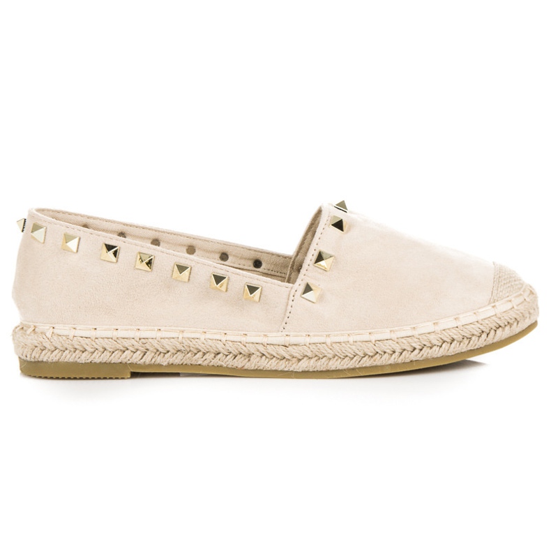 Seastar Espadrillas in camoscio con borchie marrone