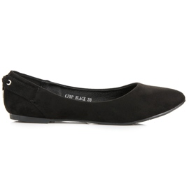 Seastar Ballerine classiche in camoscio nero