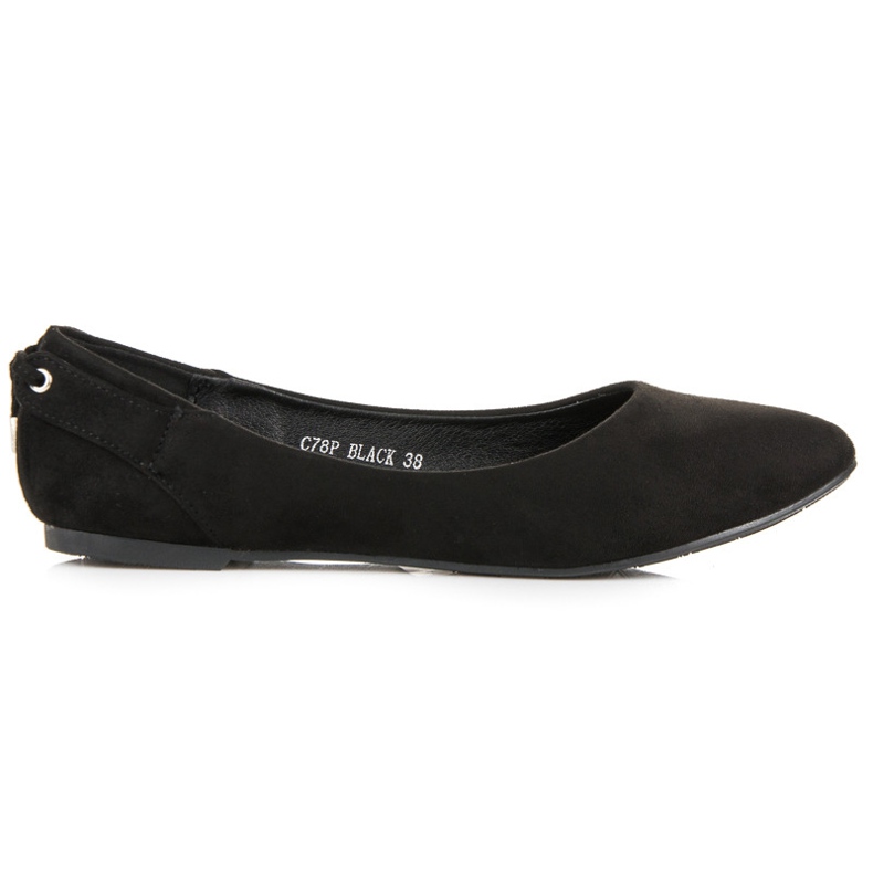 Seastar Ballerine classiche in camoscio nero