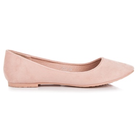 Seastar Ballerine in camoscio rosa