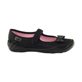 Scarpe per bambini Befado, ballerine 114Y240 nero grigio
