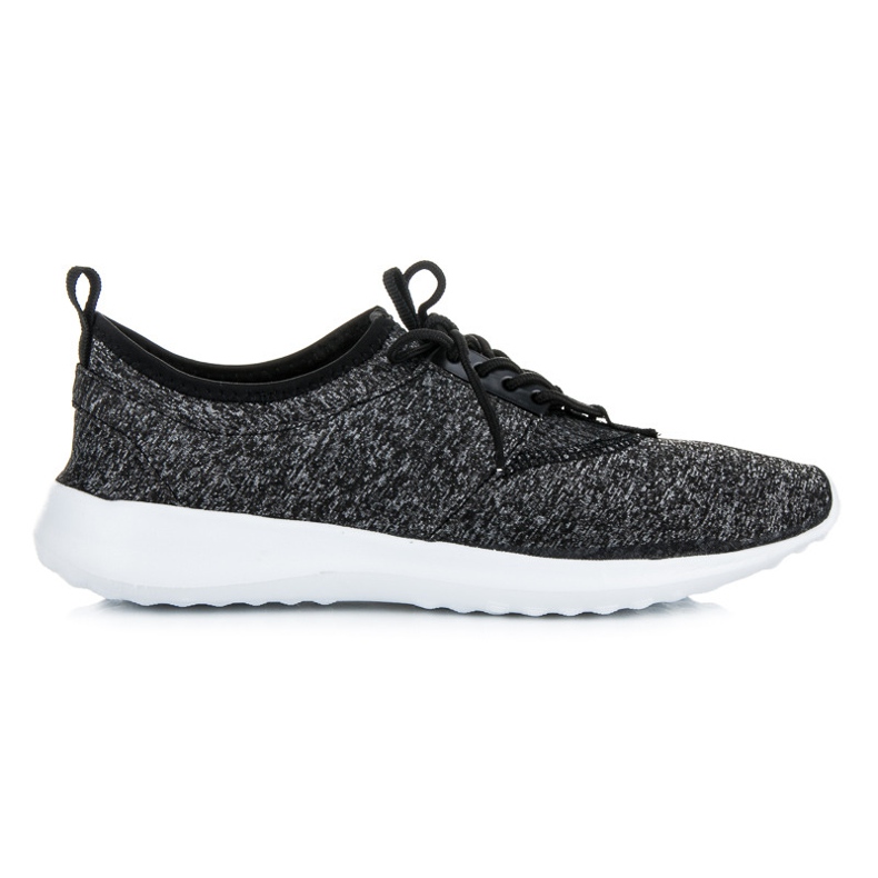 Scarpe sportive tessili nero