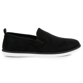 Bestelle Slipons traforati nero