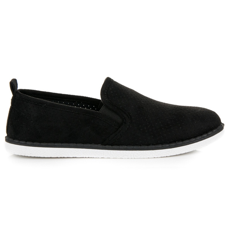 Bestelle Slipons traforati nero
