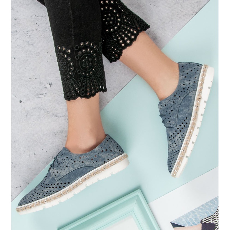 Kylie Scarpe openwork Espadrillas blu