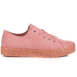 Kylie Espadrillas rosa