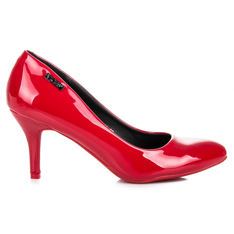 Vices Tacchi classici lucidi rosso