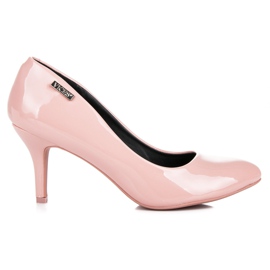 Vices Tacchi classici lucidi rosa