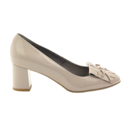 Edeo Décolleté su barra laccate 3224 Beige