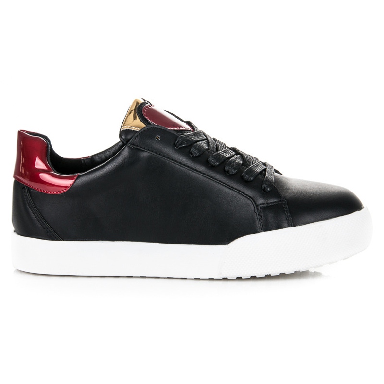 Vices Sneakers nere a cuore dolce nero