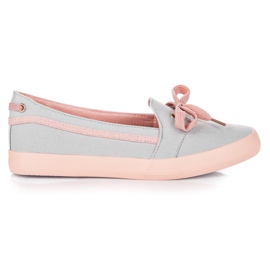 Seastar Sneakers slip-on grigie rosa grigio