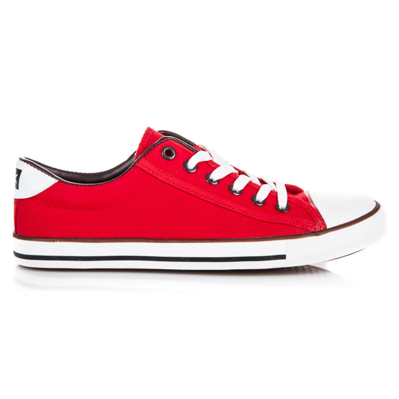 Seastar Sneakers allacciate vecchia scuola rosso