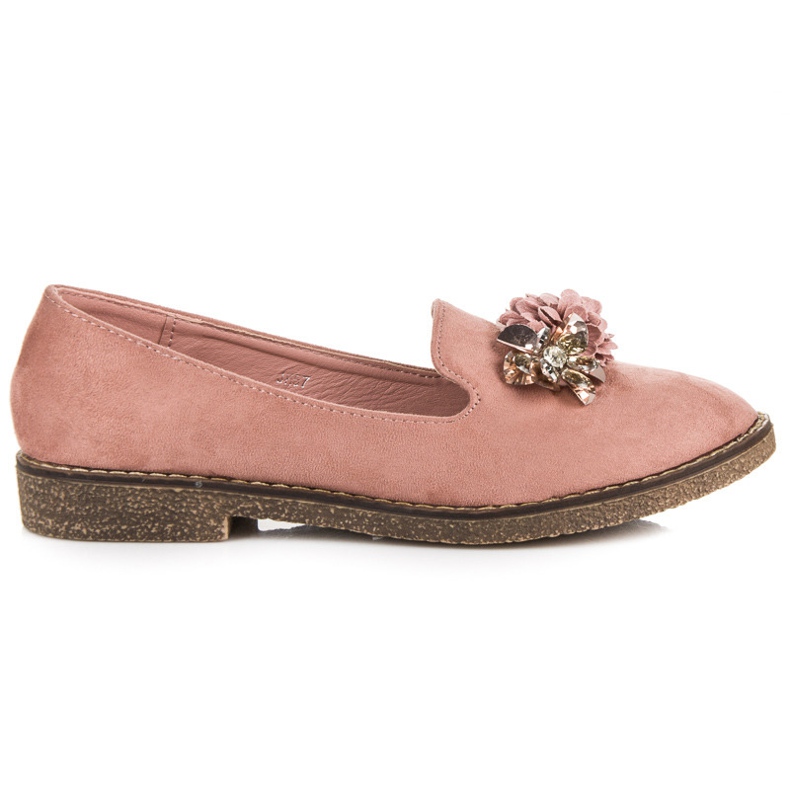Seastar Scarpe in camoscio con ornamento rosa