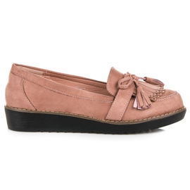 Seastar Mocassini con frange rosa
