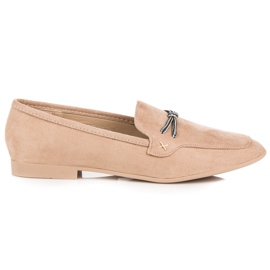Vices Mocassini in camoscio vizi marrone