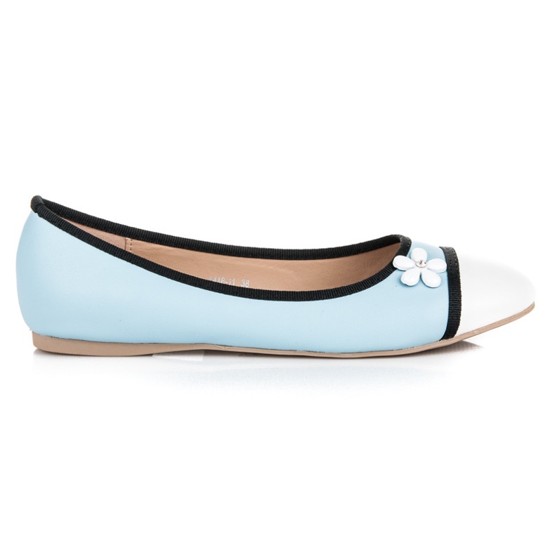 Vices Ballerina con un fiore blu