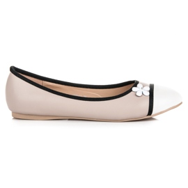 Vices Ballerine Con Il Fiore marrone