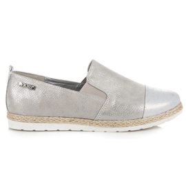 Vices Morsetti per scarpe da donna slip-on grigio