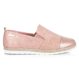 Vices Morsetti per scarpe da donna slip-on rosa