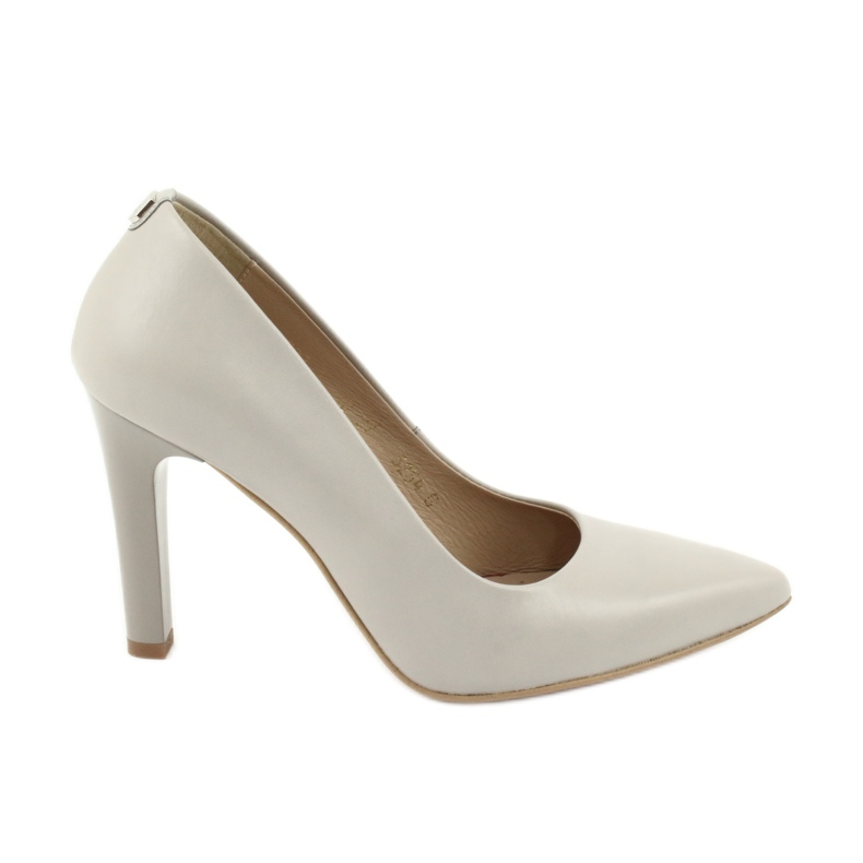 Arka Comodi pompe da donna in pelle 5254 beige grigio