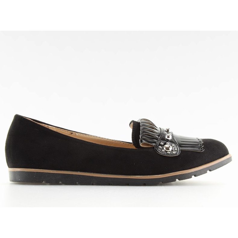 Mocassini neri da donna neri DM30P Nero