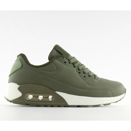 Scarpe sportive verdi F362-2 verde militare