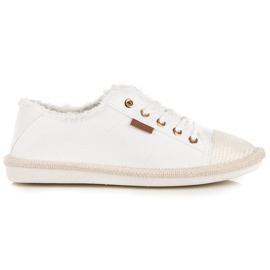 Seastar Sneakers stringate, espadrillas bianco