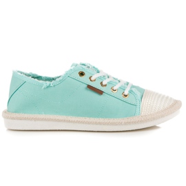 Seastar Sneakers stringate, espadrillas verde
