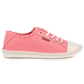 Seastar Sneakers stringate, espadrillas rosa